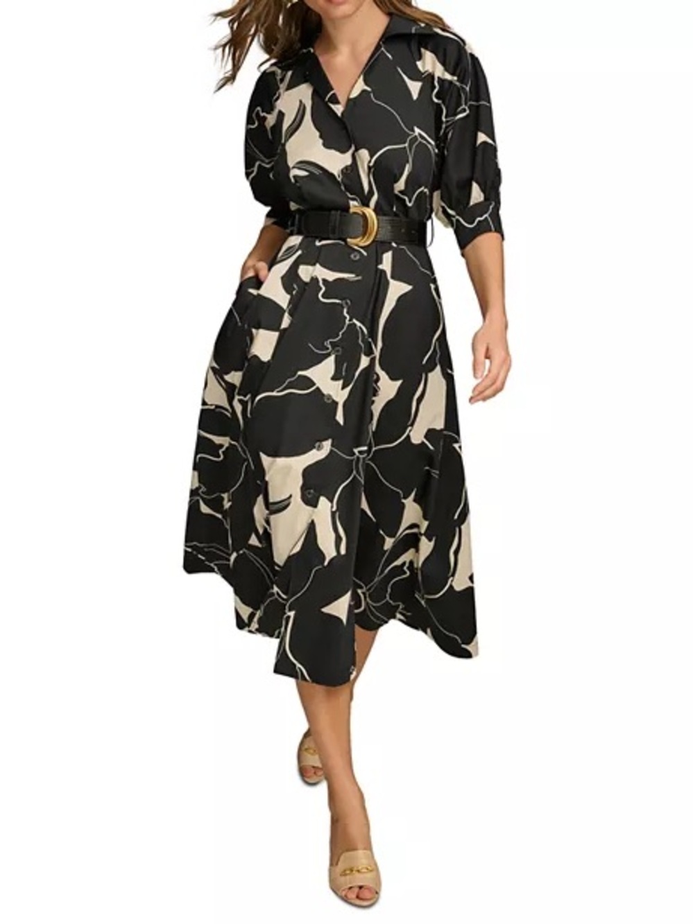 Donna Karan Shirt Dress (No Belt) Sz 12